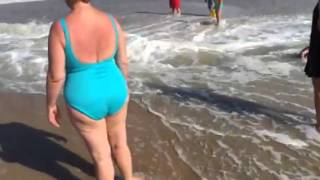 Heavy surf from Bertha - Bethany Beach (1)