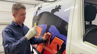 How to achieve professional results with van wrap vinyl wrapping on the Gold Coast, Qld, Australia.