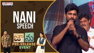 Nani Speech @ Jaanu Pre Release Event LIVE | Sharwanand, Samantha | Premkumar Image