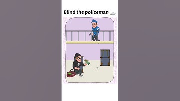 Blind the policeman: HydeMyproof 🤔🥰#shorts #subscribe #gameplay #animação AAUGH Android X IOS