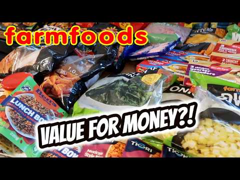 FARMFOODS HAUL The Cheapest Supermarket In The UK
