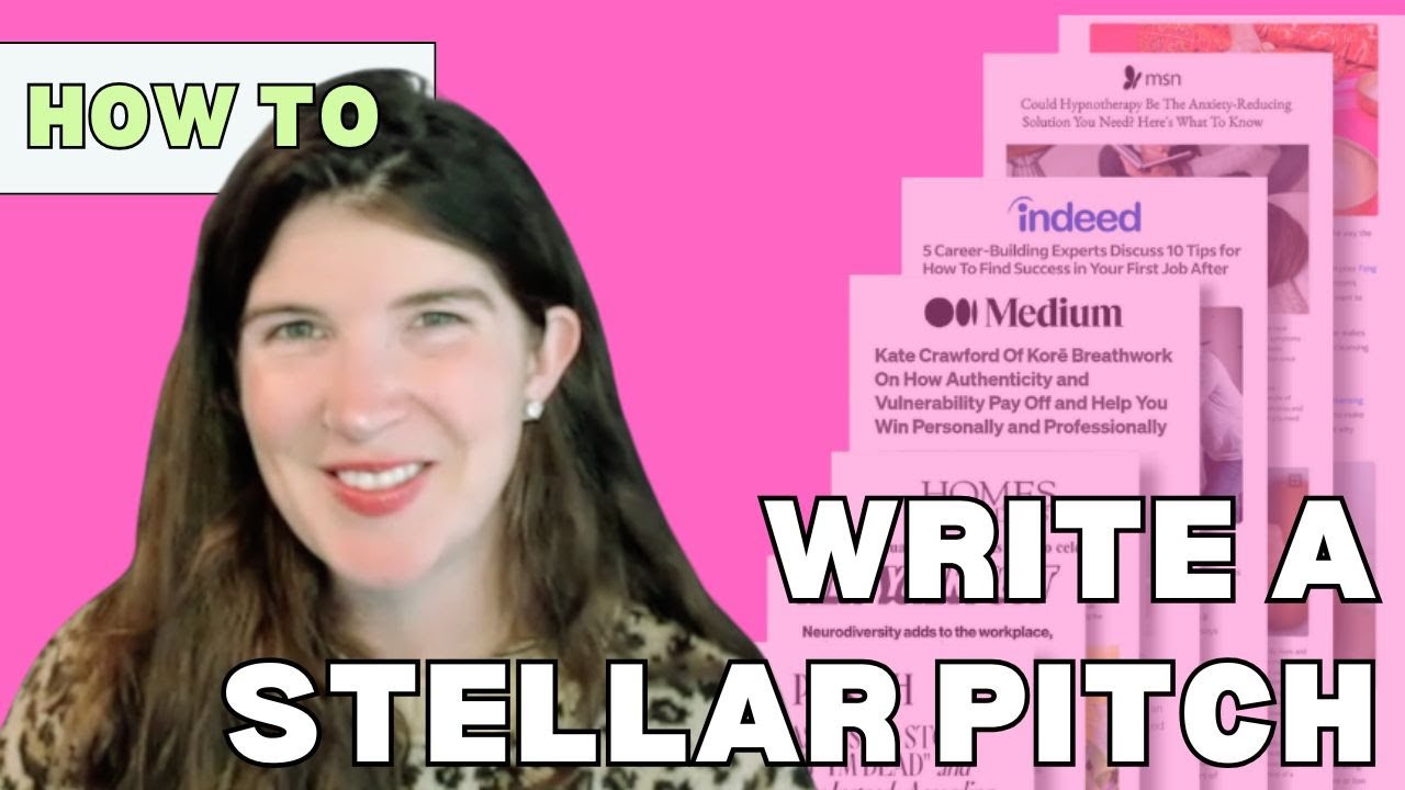 How to Write a Media Pitch That Gets You Press, Magazine Features ...