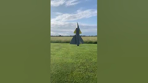 RC FT Viggen EDF Thrust Vector Hovering