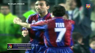 Tots els gols d’Abelardo Fernández amb el FC Barcelona