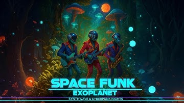 Space Funk on a Diamond Exoplanet – Cosmic Disco & Synthwave Mix (Groovy Ambience & Alien Worlds)