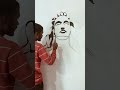 Mahadev 🙏🏻🙏🏻❤️❤️ | wall painting art | artist. #shorts #painting #viralshorts