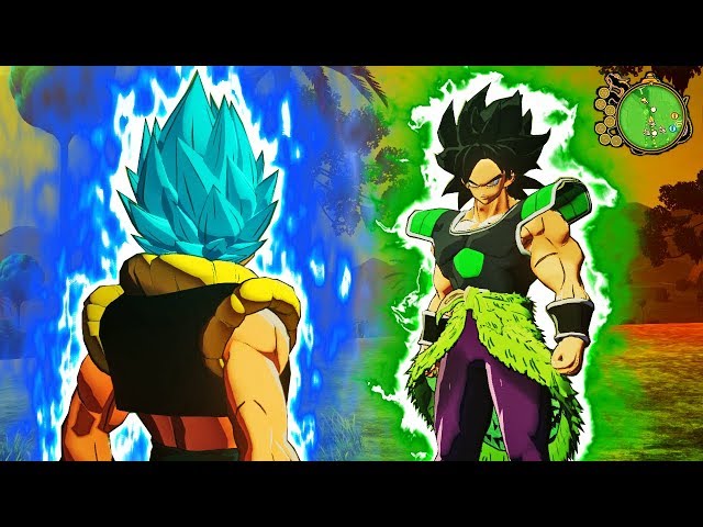 NEW MOVIE GOGETA & BROLY SUPER ATTACK ANIMATIONS! DBZ Bucchigiri Match  Gameplay 