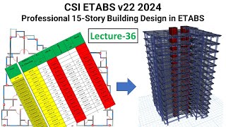 36. CSI ETABS v22 2024: Check Model In Etabs - Soft story or Stiffness Irregularity Check in Etabs screenshot 5