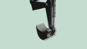 3DS max - robotic arm rig test.