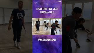 Dj Bobo - Evolut30N Tour 2023 - Europa-Park - Dance Rehearsals 01/30 #Shorts