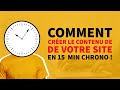 Gnrer contenu site web gratuitement avec chatgpt