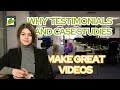 Why Testimonial &amp; Case Study Videos Build Trust and Drive Sales