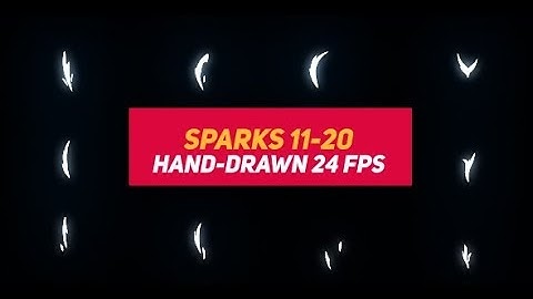 Liquid Elements Sparks 11-20 | After Effects Template | Elements