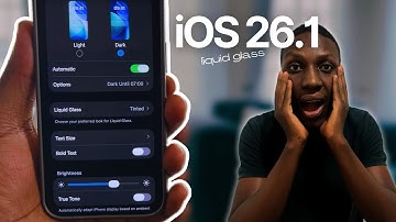 iOS 26.1 Liquid Glass Setting Changes Everything on iPhone!