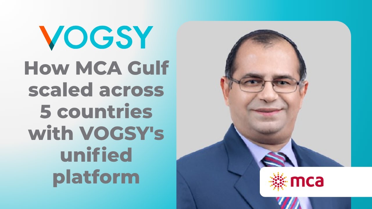 Case study: How MCA Gulf scaled across 5 countries with VOGSY's unified platform