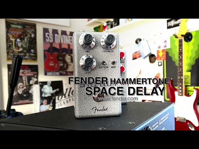 Гитарная педаль эффектов FENDER PEDAL HAMMERTONE SPACE DELAY