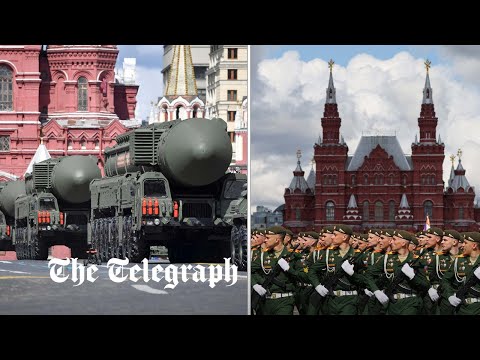 Russia Victory Day: Soldiers, tanks and ballistic missiles showcased in a scaled-back parade