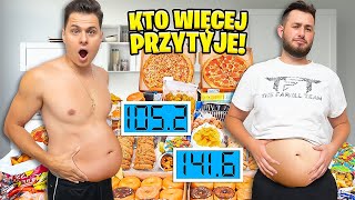 KTO WIĘCEJ PRZYTYJE w 2H WYGRYWA Challenge!