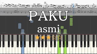ピアノ 楽譜 Paku Asmi Piano Tutorial Wscore