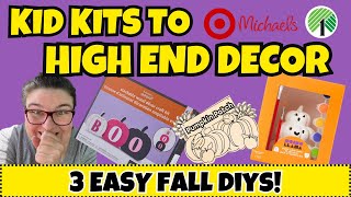 You Won’t Believe These FALL DECOR PIECES Started as KID CRAFTS!