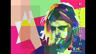 Kurt Cobain Pop Art WPAP Tokopedia by Art Kreator 22 views 2 years ago 55 seconds