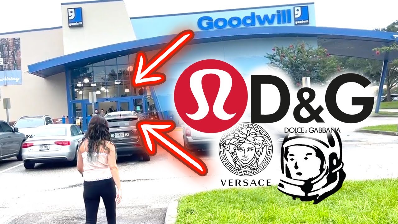 We Found Luxury Brands at Goodwill! YouTube