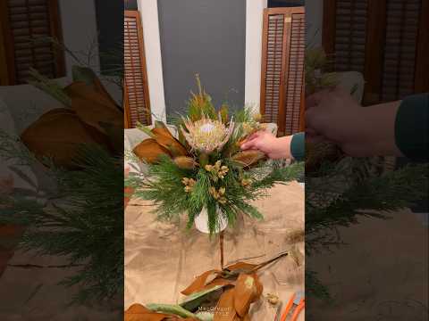 WINTER FLOWER ARRANGEMENT