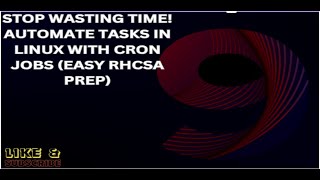 Master Cron Jobs in Linux for the RHCSA Exam: Schedule Tasks Like a Pro (#rhcsa #crontab #redhat )