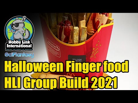 Halloween Group build.  Finger food