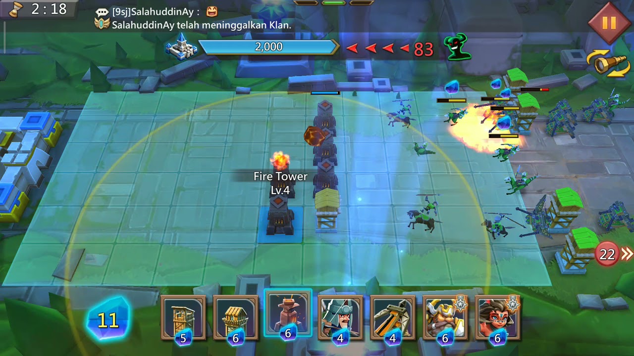 LORDS MOBILE VERGEWAY BAB 3 STAGE 1