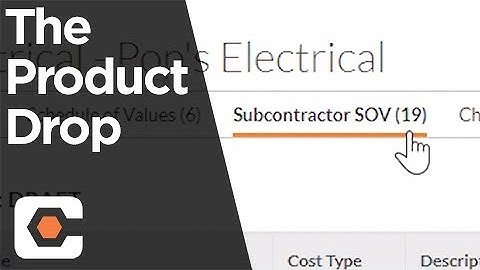 The Product Drop Ep. 5 | Subcontractor Schedule of Values