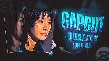 How To Get Hdr Quality On Capcut Tutorial || Hdr Effect Tutorial Capcut || DarkJen