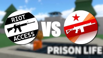 Roblox Prison Life – Mafia vs Riot Police Comparison
