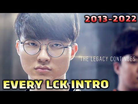 EVERY LCK Opening Intro (2013 - 2022) | League of Legends Esports Moments | LCK Opening Titles