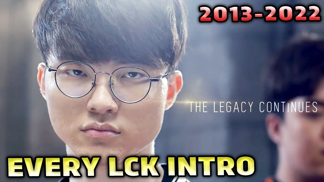 EVERY LCK Opening Intro (2013 - 2022) | League of Legends Esports Moments | LCK Opening Titles