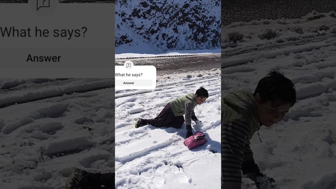 Child's Delight: Snowball Showdown and Joyful Strikes!