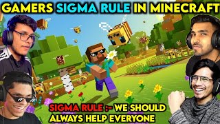 Gamers Sigma Rule in Minecraft || Sigma Rule