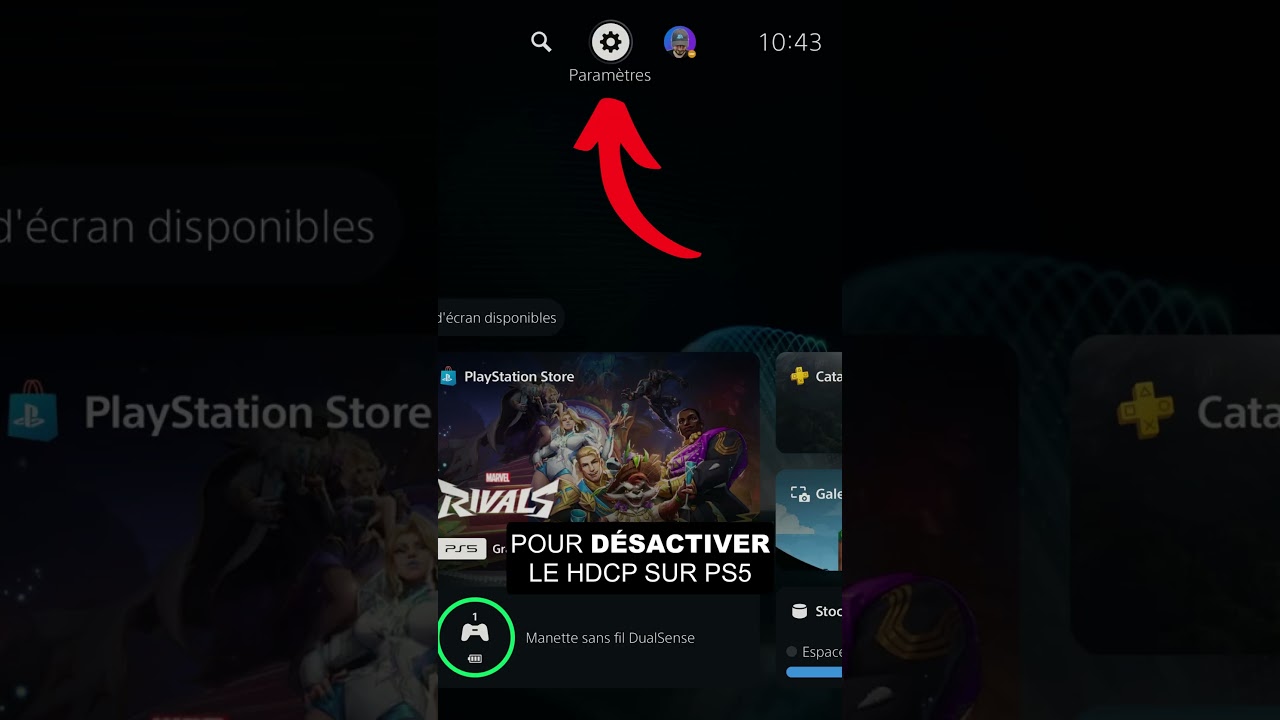 Désactiver le HDCP pour Capturer une Console PS5 PS4