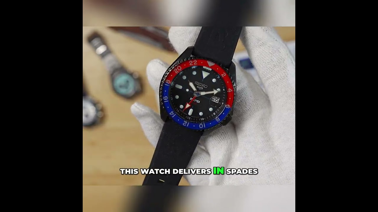 Seiko SBSC023: The Affordable Pepsi GMT Dream #shorts - YouTube