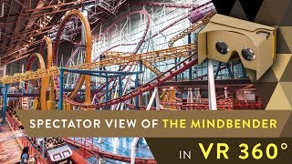 Galaxyland's Mindbender in 360° VR ( Spectator POV ) - Best Edmonton Mall