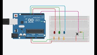 BUTON İLE LED YAKMA (Arduino buton 3 led yak)