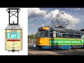 Straßenbahnen-  und Museen Nr. 31 Straßenbahn Leipzig Linie 1/2  Baustellenverkehr