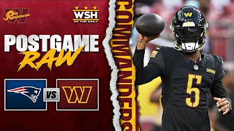 Washington Commanders DEFEAT the New England Patriots 20-10 | Martavis Bryant a Roster LOCK? #nfl thumbnail