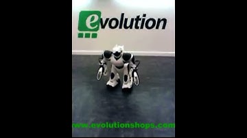 evolutionshops robosapien v2 puppet mode demo