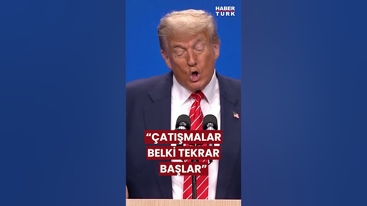 Trump İsrail-İran Savaşı İçin Ne Dedi? Yeni Kriz Başlar Mı? #trump #shorts