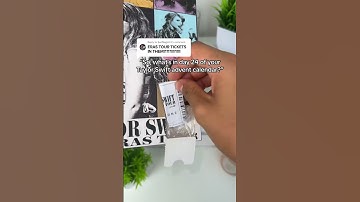 This is the PERFECT gift for swifties 😍💖 #adventcalendar #swiftiecommunity