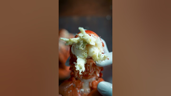 butter-infused lobster