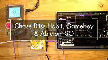 Chase Bliss Habit, Gameboy & Ableton ISO