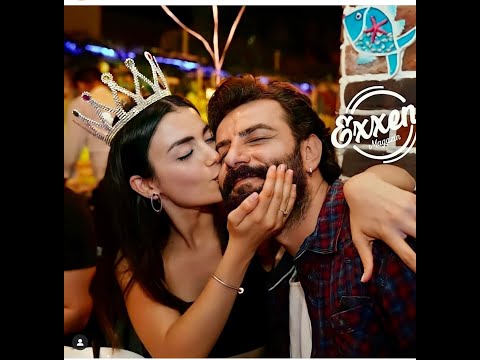 Özge Yağız ve Gökberk Demirci'ye Öpücüklere Boğdu