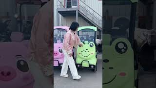 Electric four wheeled vehicle Elderly mobility scooter Pick up and drop off childrenElectric bike fo